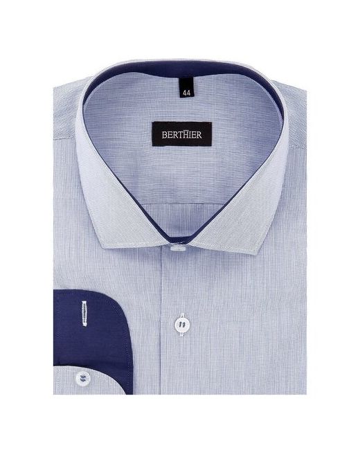 Berthier Рубашка длинный рукав BGT015403/Fit-R0-2 Полуприталенный силуэт Regular fit рост 174-184 размер ворота 42