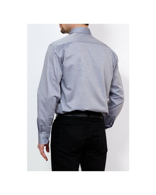 Berthier Рубашка длинный рукав HEIMO-30033 Comf-Rb0 Прямой силуэт Сlassic fit рост 174-184 размер ворота 45