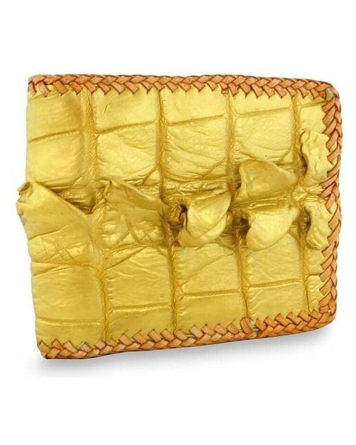 Exotic Leather Элитный фактурный кошелек из кожи с хвоста крокодила