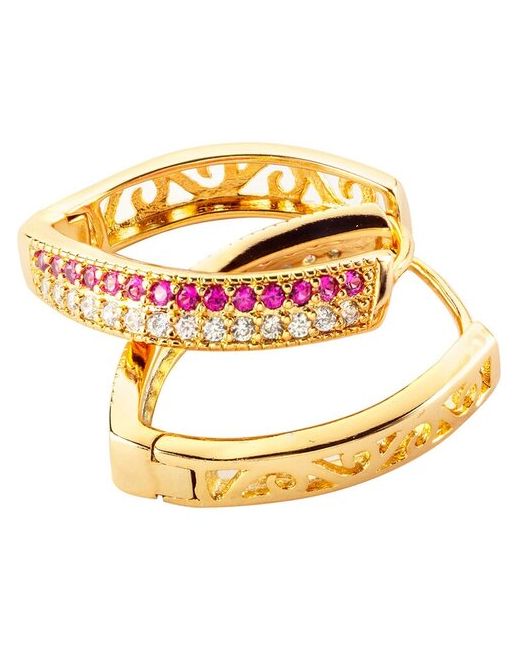 Xuping Jewelry Серьги дорожки под золото Xuping