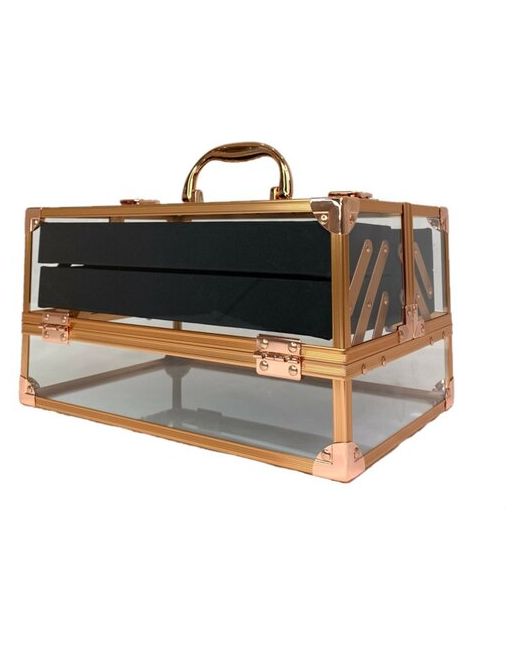 Okiro Бьюти кейс для визажиста MUC 035 черный чемоданчик косметики органайзер бижутерии бьюти бокс мастера