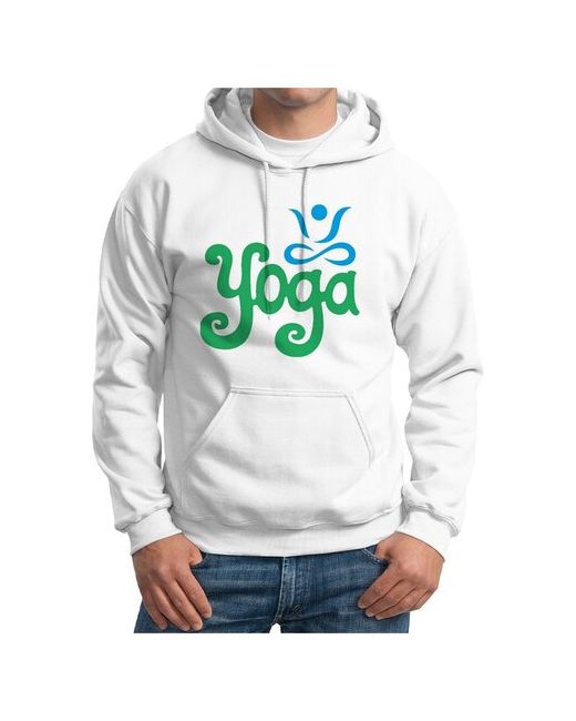 CoolPodarok Толстовка Худи Йога. yoga
