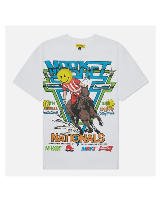 Market футболка Smiley Polo Horserace Размер S