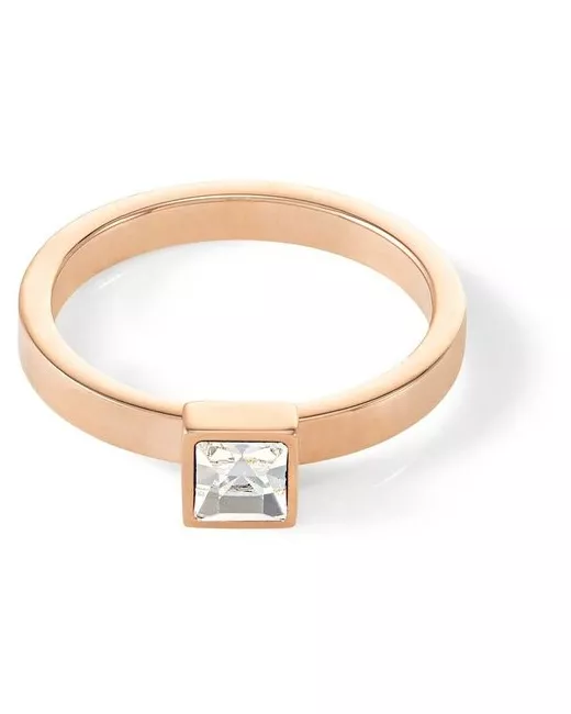 Coeur De Lion Кольцо Crystal-Rose gold 18.5 мм кольцо от