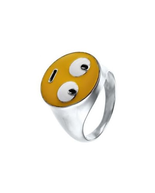 Джей ВИ Серебряное кольцо с эмалью
