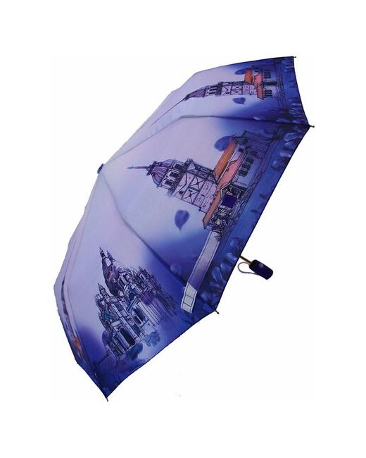 Popular зонт 2044/сиреневый синий