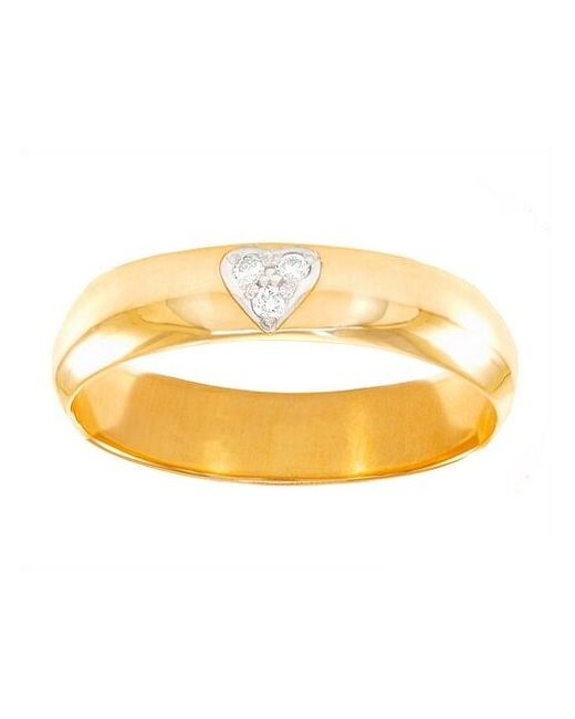Pokrovsky Золотое кольцо обручальное с бриллиантами 1000986-00002 22