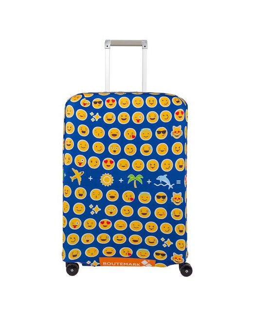 Routemark Чехол для чемодана Emoji Эмоджи M/L SP180