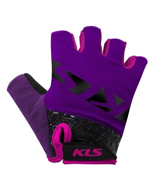 Kellys Перчатки KLS LASH PURPLE XS лёгкие и прочные ладонь из синтетической кожи с гелевыми вставками