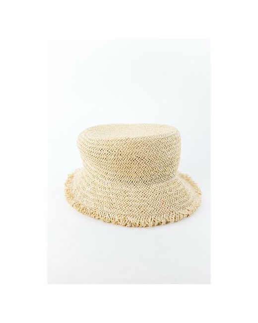 Carolon Соломенная шляпа мягкая с бахромой 56/59 размер