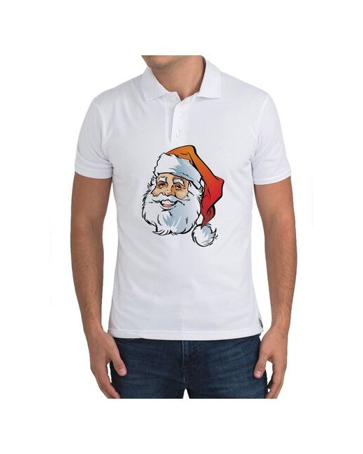 CoolPodarok Рубашка поло Дед Мороз. Новый год