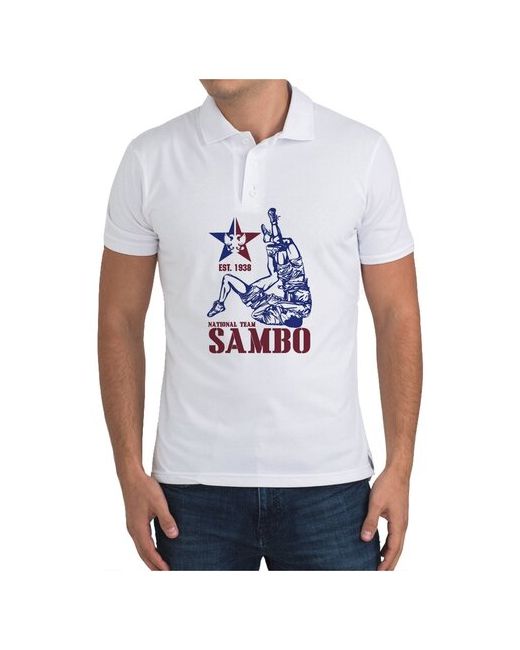 CoolPodarok Рубашка поло Sambo самбо
