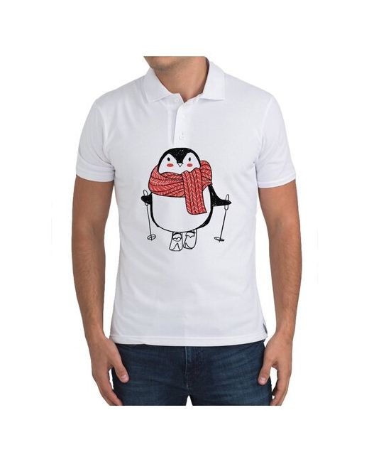 CoolPodarok Рубашка поло Пингвин