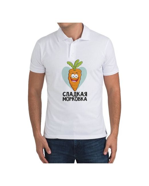CoolPodarok Рубашка поло Сладкая морковка