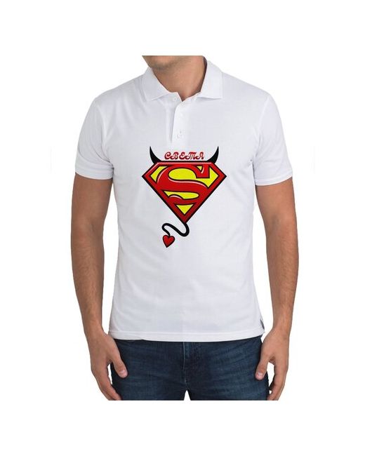CoolPodarok Рубашка поло Супермен Света