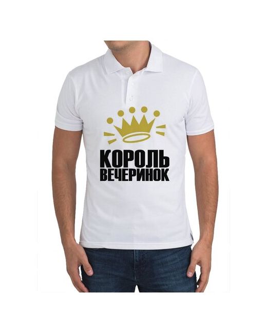 CoolPodarok Рубашка поло Король вечеринок