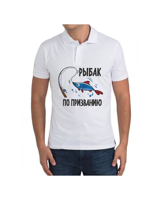 CoolPodarok Рубашка поло Рыбак по призванию