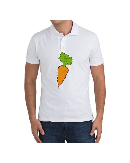 CoolPodarok Рубашка поло Морковь