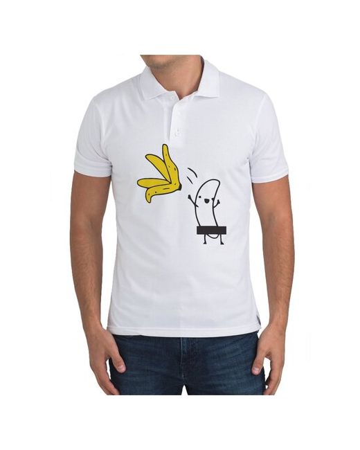 CoolPodarok Рубашка поло банан