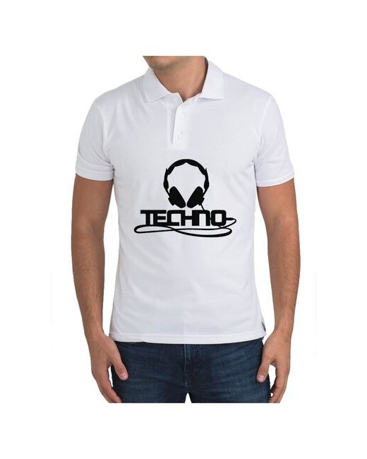 CoolPodarok Рубашка поло Techno техно