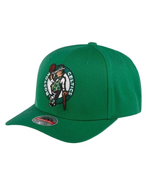 Mitchell Ness Бейсболка HHSS3257-BCEYYPPPGREN Boston Celtics NBA размер ONE