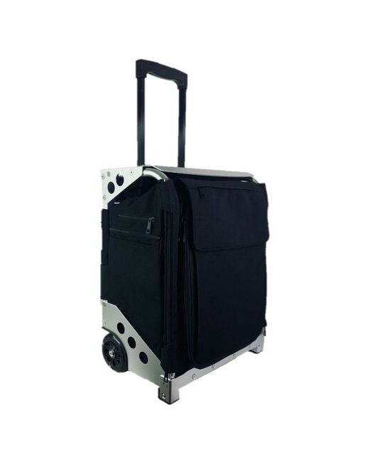 Okiro Сумка-чемодан для визажиста ART на колесах с набором косметичек из 4 х штук