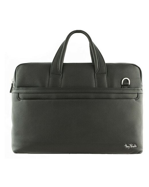 Tony Perotti кожаная бизнес-сумка 563188/1 черный