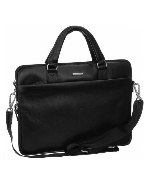 Bruno Perri кожаная бизнес-сумка L7148-1/1 черный