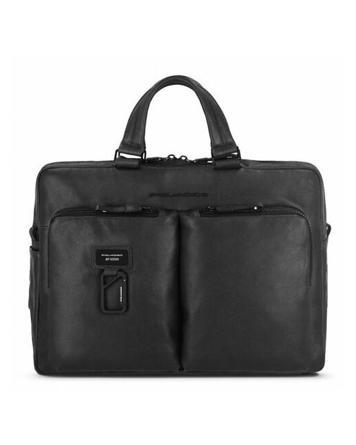 Piquadro Мужская кожаная бизнес-сумка CA4027AP/N черный