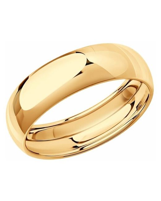 Sokolov Обручальное кольцо из золота 110179 размер 22