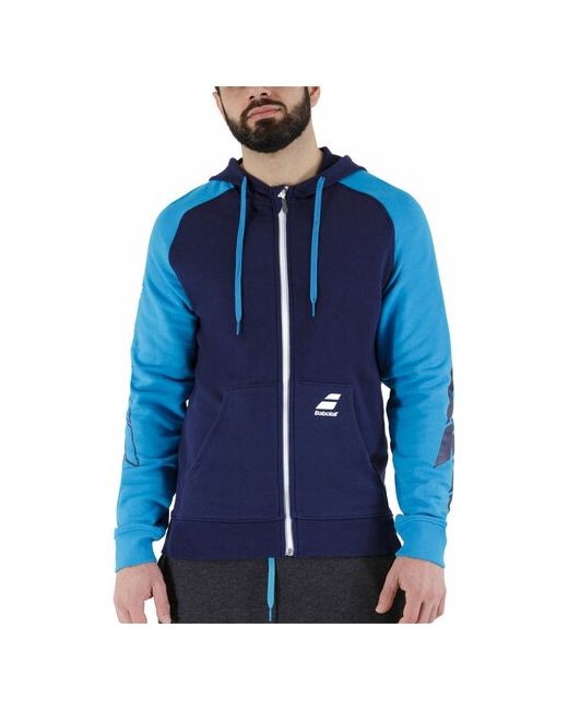 Babolat Куртка с капюшоном худиDrive Hood Jacket Drive Blue размер XL