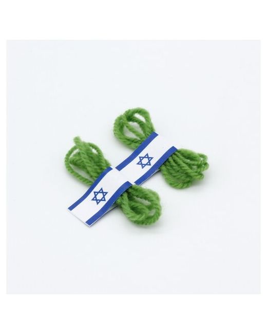нет бренда Браслет Зеленая нить на запястье Иерусалима Для денежного потока От воров комплект 2 шт.