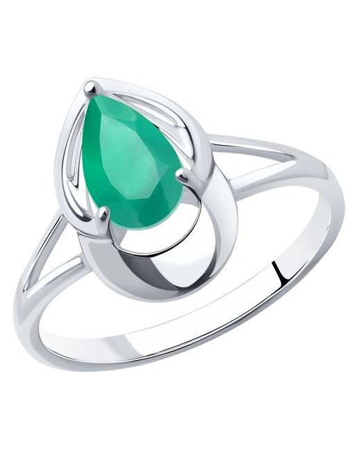 Diamant Кольцо из серебра с агатом 94-310-00981-2 размер 18