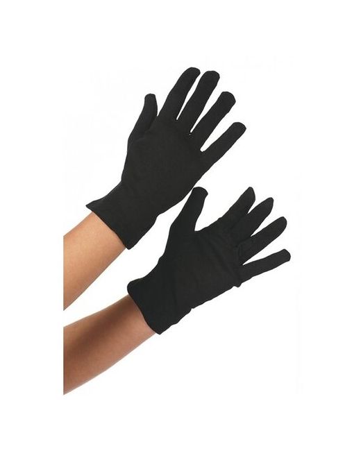 Mottoland Черные короткие перчатки 9892