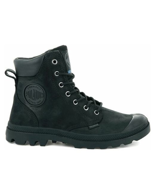 Palladium Кожаные ботинки Pampa Cuff WL LUX 73231-060 черные 37