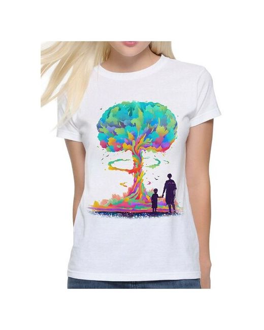 Dream Shirts Футболка Dreamshirts Studio Разноцветный ядерный гриб L