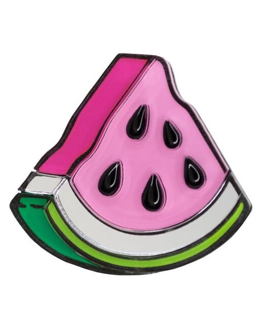 Orgalica Долька арбуза Slice of watermelon brooch