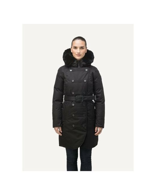 Nobis Пуховое пальто Ursula Heater black S низкие температуры