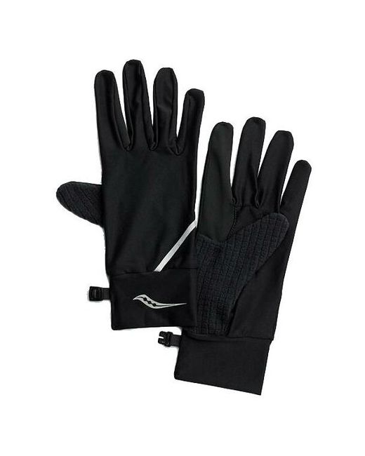 Saucony Перчатки Беговые 2020-21 Fortify Liner Gloves Black Usxl