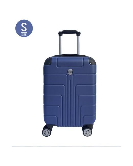 Твой чемодан Чемодан маленький размер 39 л ручная кладь поликарбонат кодовый замок.