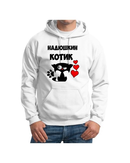 CoolPodarok Толстовка Худи Р-Р 44 Надюшкин котик