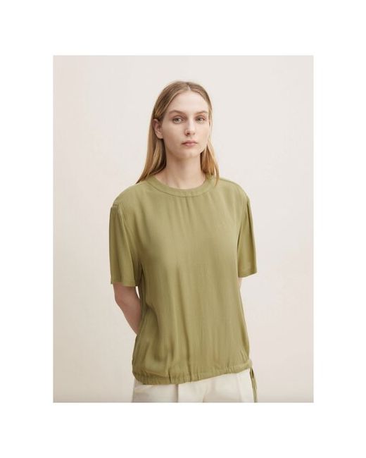 Tom Tailor Блузка для женщин зеленая размер 42 50