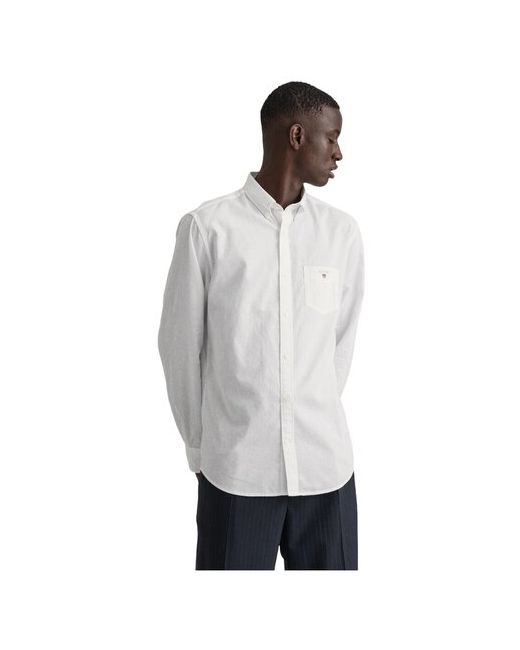 Gant Рубашка Regular Fit Cotton Linen ShirtGant3018670110XL