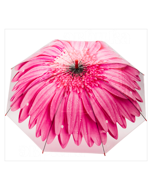 ЭВРИКА подарки и удивительные вещи Зонт купол Цветок большой Эврика зонт трость 8 спиц диаметр купола 100 см