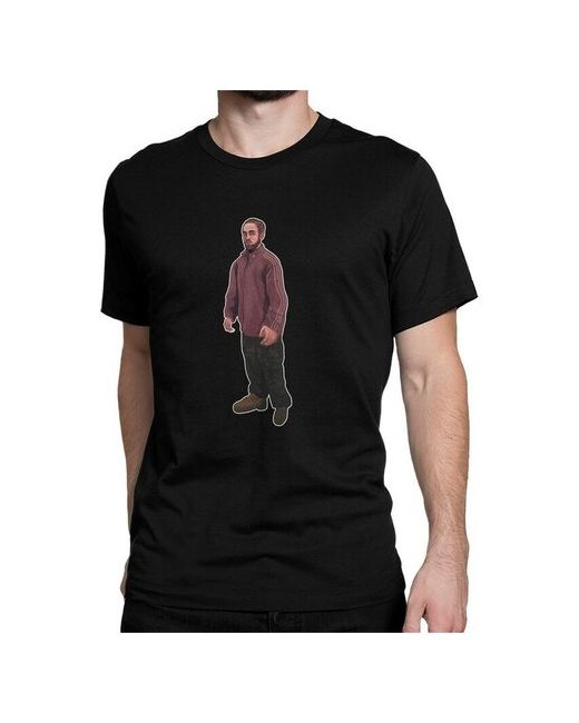 Dream Shirts Футболка Роберт Паттинсон Мем Robert Pattinson Черная 2XL