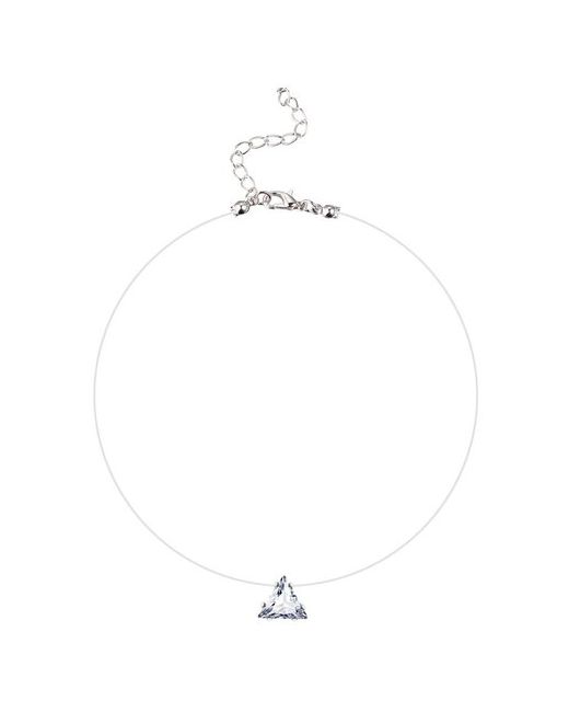 Minimalistic Jewelry Колье невидимка леска Кулон/подвеска колье