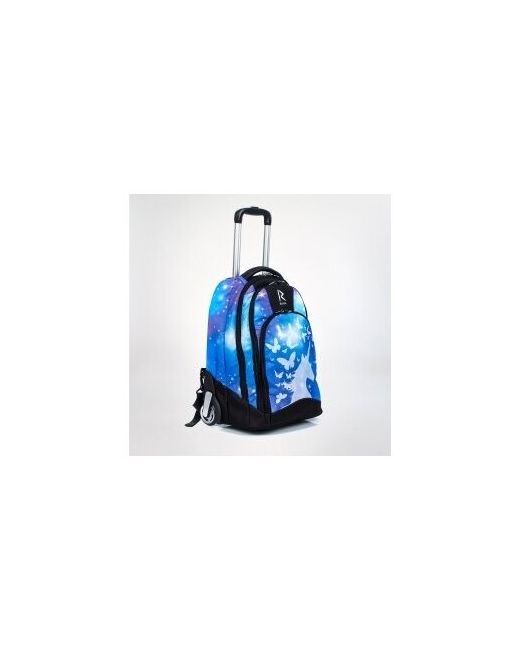 ProStyleBags Сумка-рюкзак на колесиках RUNA Unicorn blue
