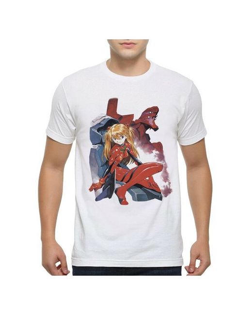 Dream Shirts Футболка DreamShirts Studio Евангелион Neon Genesis Evangelion Аниме Аска Лэнгли XL