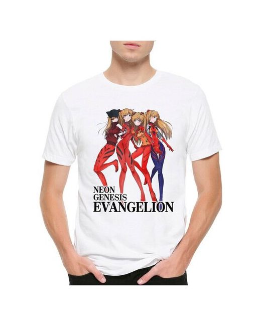 Dream Shirts Футболка DreamShirts Studio Евангелион Neon Genesis Evangelion Аниме Аска Лэнгли XS