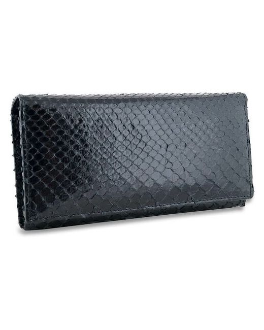 Экзотик Кожа Крупный кошелек из натуральной кожи питона с монетницей Exotic Leather